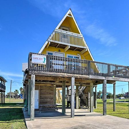 A-Frame Home With Deck - 2 Blocks To Surfside Beach! 외부 사진
