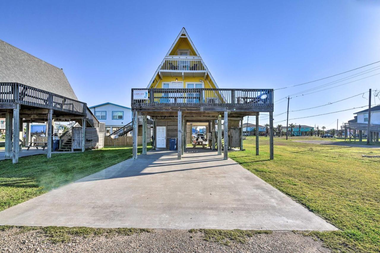 A-Frame Home With Deck - 2 Blocks To Surfside Beach! 외부 사진