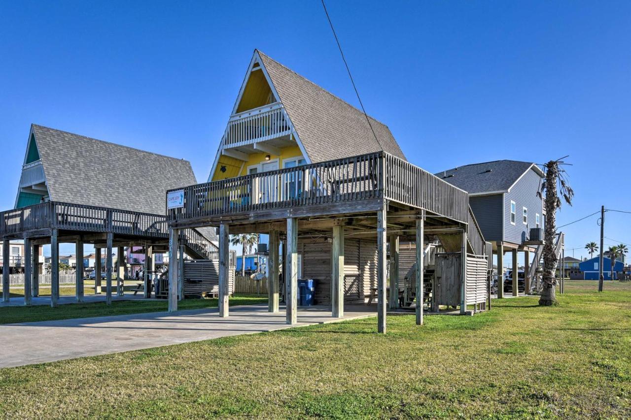 A-Frame Home With Deck - 2 Blocks To Surfside Beach! 외부 사진